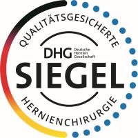 DHG-Siegel Hernienchirurgie Das DHG-Siegel der qualitätsgesicherten Hernienchirurgie.