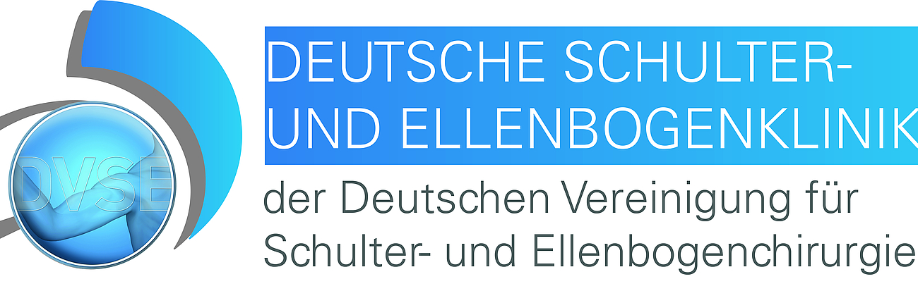 Das Logo der Deutschen Schulter- und Ellenbogenklinik.