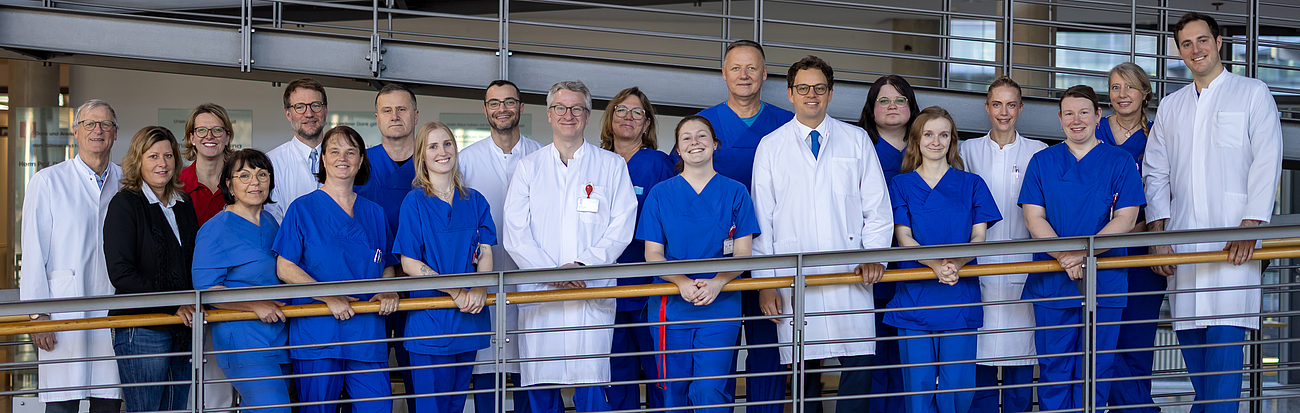 Fachkräfte des Zentrums für Innere Medizin II