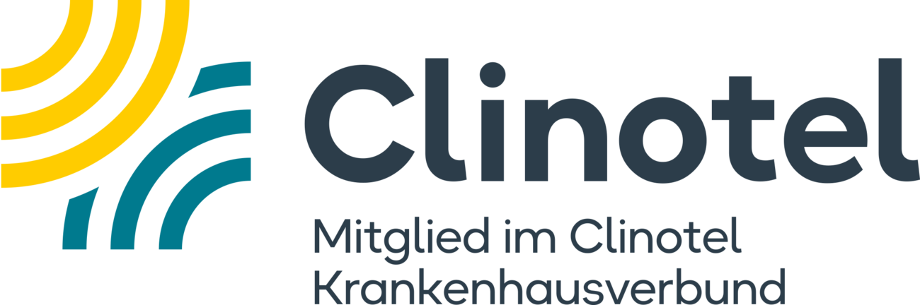 Logo Clinotel Das Logo von Clinotel.